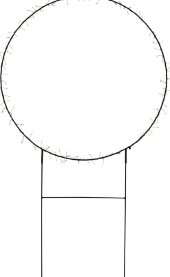 Intratuin Gartenstecker Noud Ring mit Beleuchtung D 90 H 150 cm| Weihnachtsfiguren (Außen)