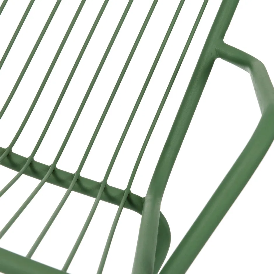 Intratuin Gartenstuhl Xavi stapelbar grün| Gartenstühle|Esszimmerstühle