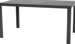Intratuin Gartentisch Bea anthrazit 150 x 90 x 74 cm| Esstische