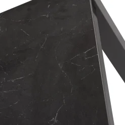 Intratuin Gartentisch Gloria schwarz 180 x 90 x 74,5 cm| Esstische