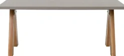 Intratuin Gartentisch Wout grau 180 x 90 x 77 cm| Esstische
