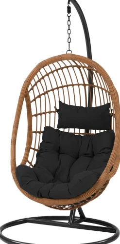 Intratuin Gestell für Hängesessel Inge / Evi grau H 203 cm| Gartenstühle|Hängesessel