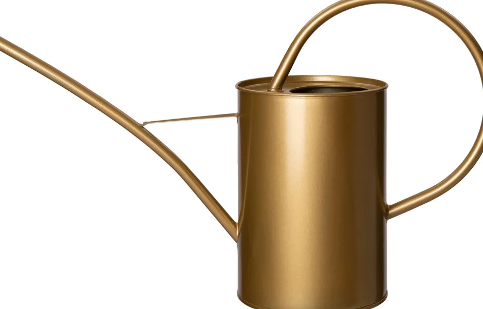 Intratuin Gießkanne Babs gold 40 x 12 x 27 cm| Gießen & Bewässerung|Gießkannen