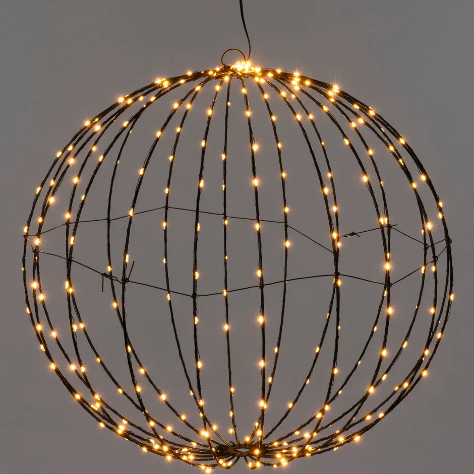 Intratuin Hängelampe Kugel D 40 cm| Weihnachtsfiguren (Außen)