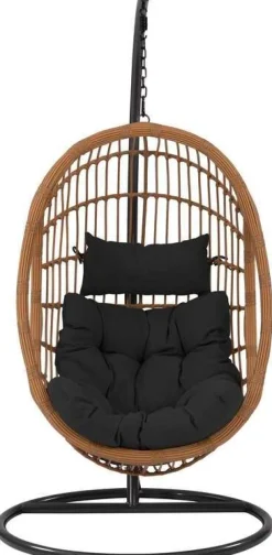 Intratuin Hängesessel Inge anthrazit| Gartenstühle|Hängesessel