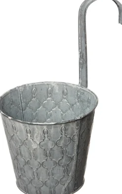 Intratuin Hängetopf grau D 16 H 32 cm| Blumenampeln & Hängetöpfe|Blumentöpfe & Pflanzgefäße