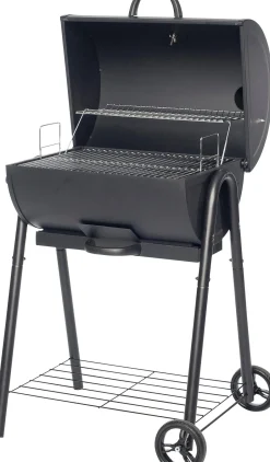 Intratuin Holzkohlegrill Texas grill San Antonio schwarz| Holzkohlegrills