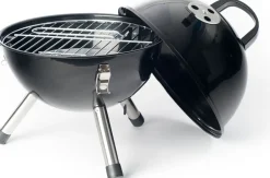 Intratuin Holzkohlegrill D 32 cm schwarz| Tischgrills|Holzkohlegrills