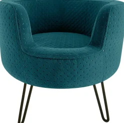 Intratuin Hundekorb Ella blau D 49 H 44 cm| Hundebetten & Hundekörbe