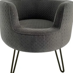 Intratuin Hundekorb Ella grau D 49 H 44 cm| Hundebetten & Hundekörbe