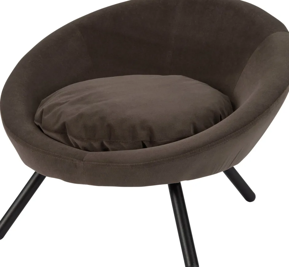 Intratuin Hundekorb Fleur taupe D 56 H 41 cm| Hundebetten & Hundekörbe