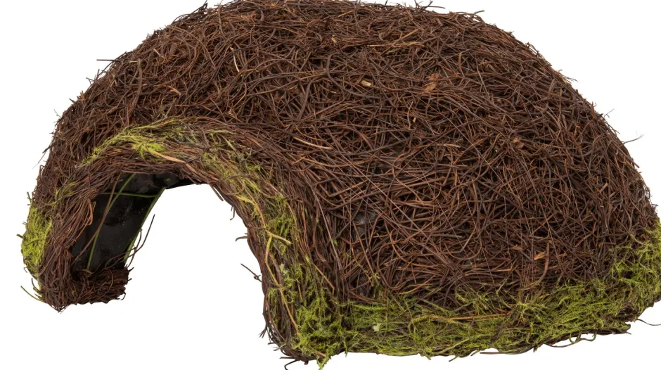 Intratuin Igelhaus braun 53 x 42 x 18 cm| Futterhäuser & Nistkästen