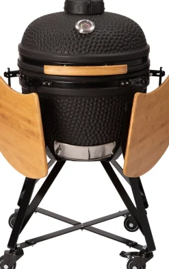 Intratuin Kamado Keramikgrill Urban Chef Large matt schwarz D 59 H 133 cm| Kamado Keramikgrills