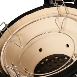 Intratuin Kamado Keramikgrill Urban Chef Large matt schwarz D 59 H 133 cm| Kamado Keramikgrills