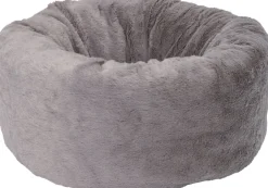 Intratuin Katzenkorb Donut grau D 42 H 26 cm| Katzenbetten & -Körbe
