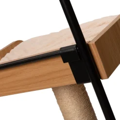 Intratuin Katzenmöbel Wand braun 75 x 35 x 160 cm| Kratzbäume & -Möbel