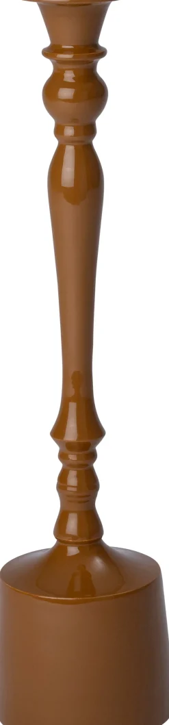Intratuin Kerzenhalter Heros braun D 9 H 36 cm| Kerzenständer