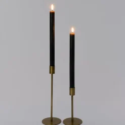 Intratuin Kerzenständer Bianca gold D 9 H 26 cm| Kerzenständer