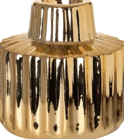 Intratuin Kerzenständer gold 7,5 x 7,5 x 7,2 cm| Kerzenständer