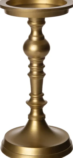 Intratuin Kerzenständer Jarvi gold D 10 H 21 cm| Kerzenständer