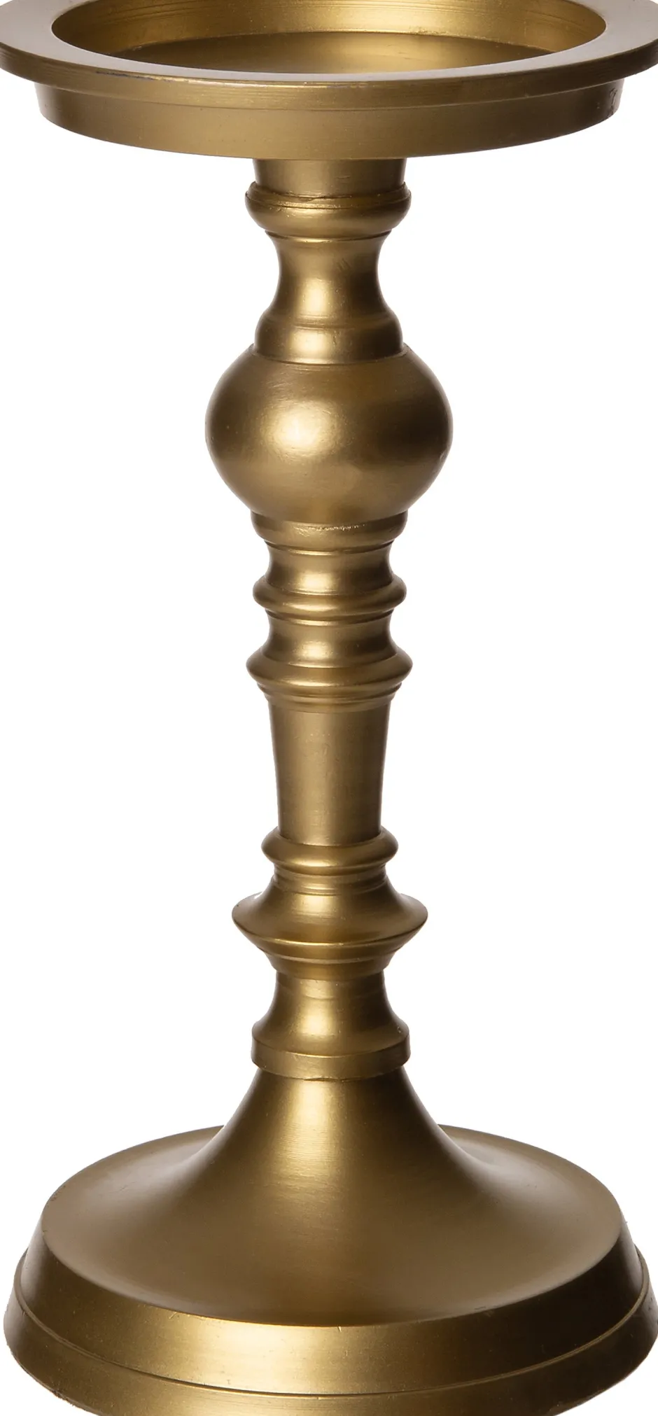 Intratuin Kerzenständer Jarvi gold D 10 H 21 cm| Kerzenständer