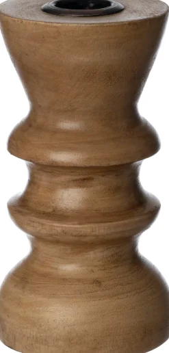 Intratuin Kerzenständer Jenna naturell D 7,5 H 14 cm| Kerzenständer