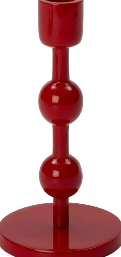 Intratuin Kerzenständer Katy rot D 9 H 18 cm| Kerzenständer
