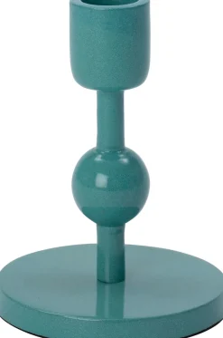Intratuin Kerzenständer Katy blau D 9 H 12 cm| Kerzenständer