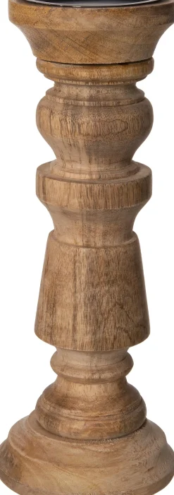 Intratuin Kerzenständer Kalmar braun D 11 H 30 cm| Kerzenständer