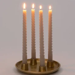 Intratuin Kerzenständer Koko gold D 9 H 5 cm| Kerzenständer