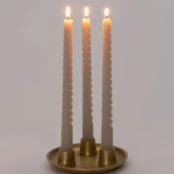 Intratuin Kerzenständer Koko gold D 15 H 5 cm| Kerzenständer