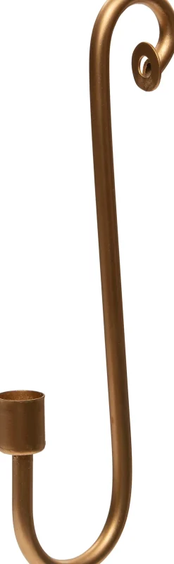 Intratuin Kerzenständer mit Haken Tjeerd gold 31,3 x 28,8 x 13,8 cm| Kerzenständer