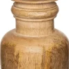Intratuin Kerzenständer Pien Holz D 13 cm H 25 cm| Kerzenständer