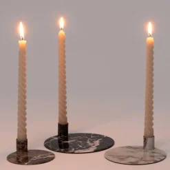 Intratuin Kerzenständer Rae braun 27,5 x 27,5 x 35 cm| Kerzenständer