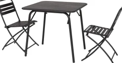 Intratuin Klapptisch Jax anthrazit 78,5 x 78,5 x 73,4 cm| Klapptische|Bistrotische