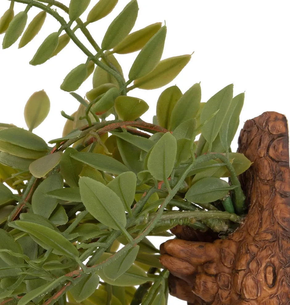 Intratuin künstliche Hängepflanze Farn 25 x 12 x 85 cm| Künstliche Hängepflanzen