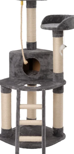 Intratuin Krautzbaum Evi grau 49 x 49 x 131 cm| Kratzbäume & -Möbel