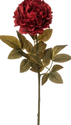 Intratuin Kunstblume Pfingstrose 68 cm rot| Kunstblumen