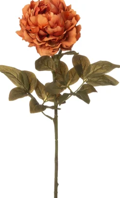 Intratuin Kunstblume Pfingstrose 68 cm orange| Kunstblumen