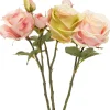 Intratuin Kunstblume Rose rosa H 38 cm| Kunstblumen