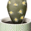 Intratuin Kunstpflanze Kaktus grün / grau D 6 H 14 cm| Kunstpflanzen