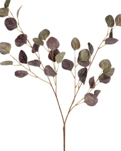 Intratuin Kunstzweig Eukalyptus lila 94 cm| Künstliche Deko-Zweige