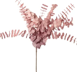 Intratuin Kunstzweig Eukalyptus rosa 108 cm| Kunstblumen