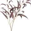 Intratuin Kunstzweig Eukalyptus lila 105 cm| Künstliche Deko-Zweige