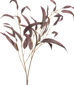 Intratuin Kunstzweig Eukalyptus lila 105 cm| Künstliche Deko-Zweige