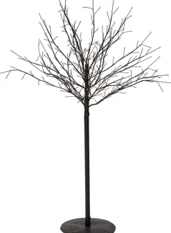 Intratuin LED Lichterbaum schwarz D 40 H 150 cm warmweiß| Weihnachtsfiguren (Außen)