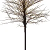 Intratuin LED Lichterbaum schwarz D 54 H 210 cm warmweiß| Weihnachtsfiguren (Außen)