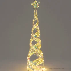 Intratuin Lichterbaum Iris D 20 H 80 cm| Weihnachtsfiguren (Außen)