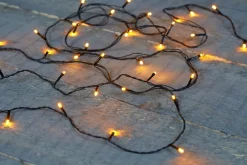 Intratuin Lichterkette  außen 18 m mit 180 LEDs klassisch warm| Weihnachtsbaumbeleuchtung