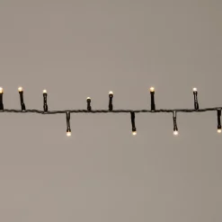 Intratuin Lichterkette außen 8 m mit 300 LEDs warmweiß| Weihnachtsbaumbeleuchtung